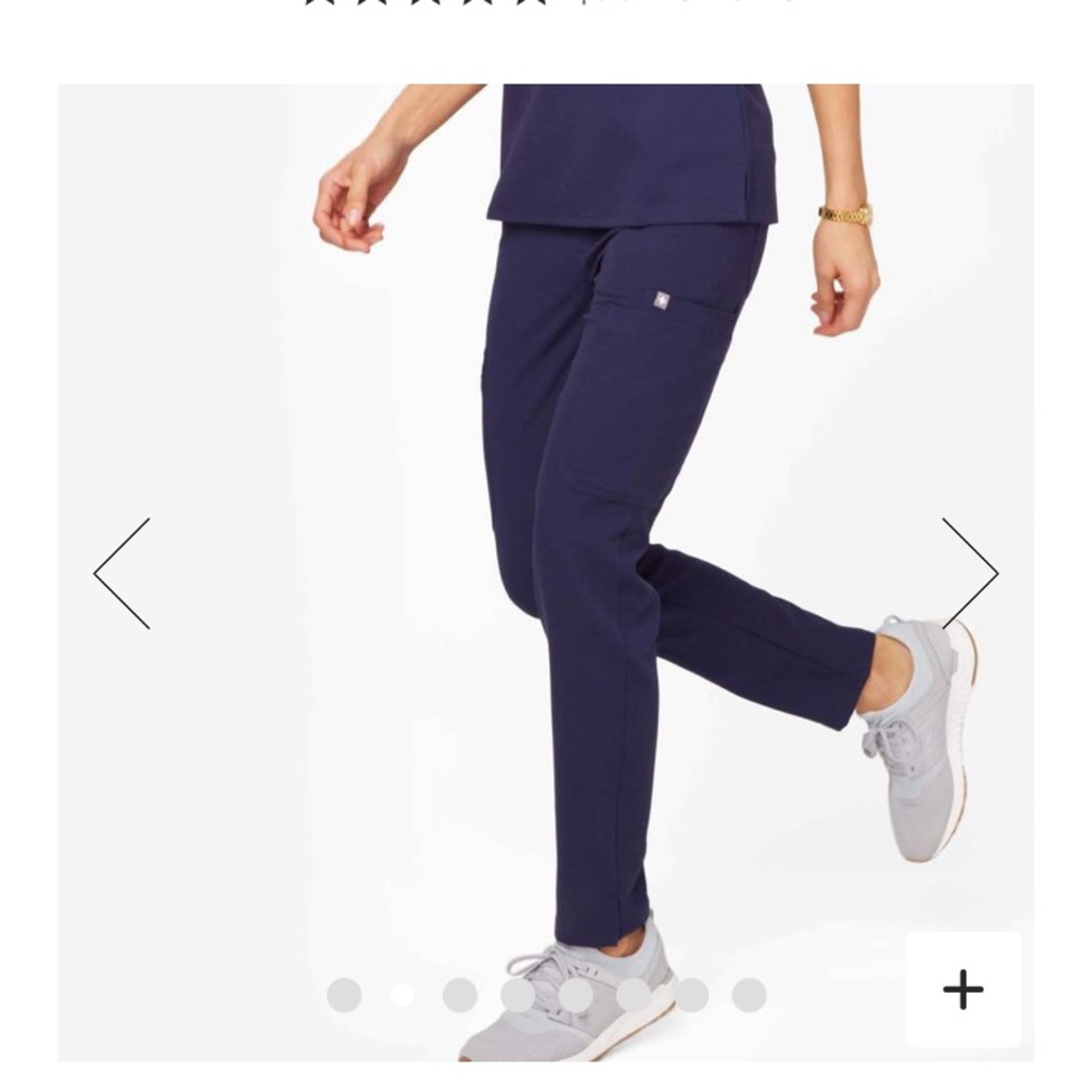 Women’s navy blue figs scrubs